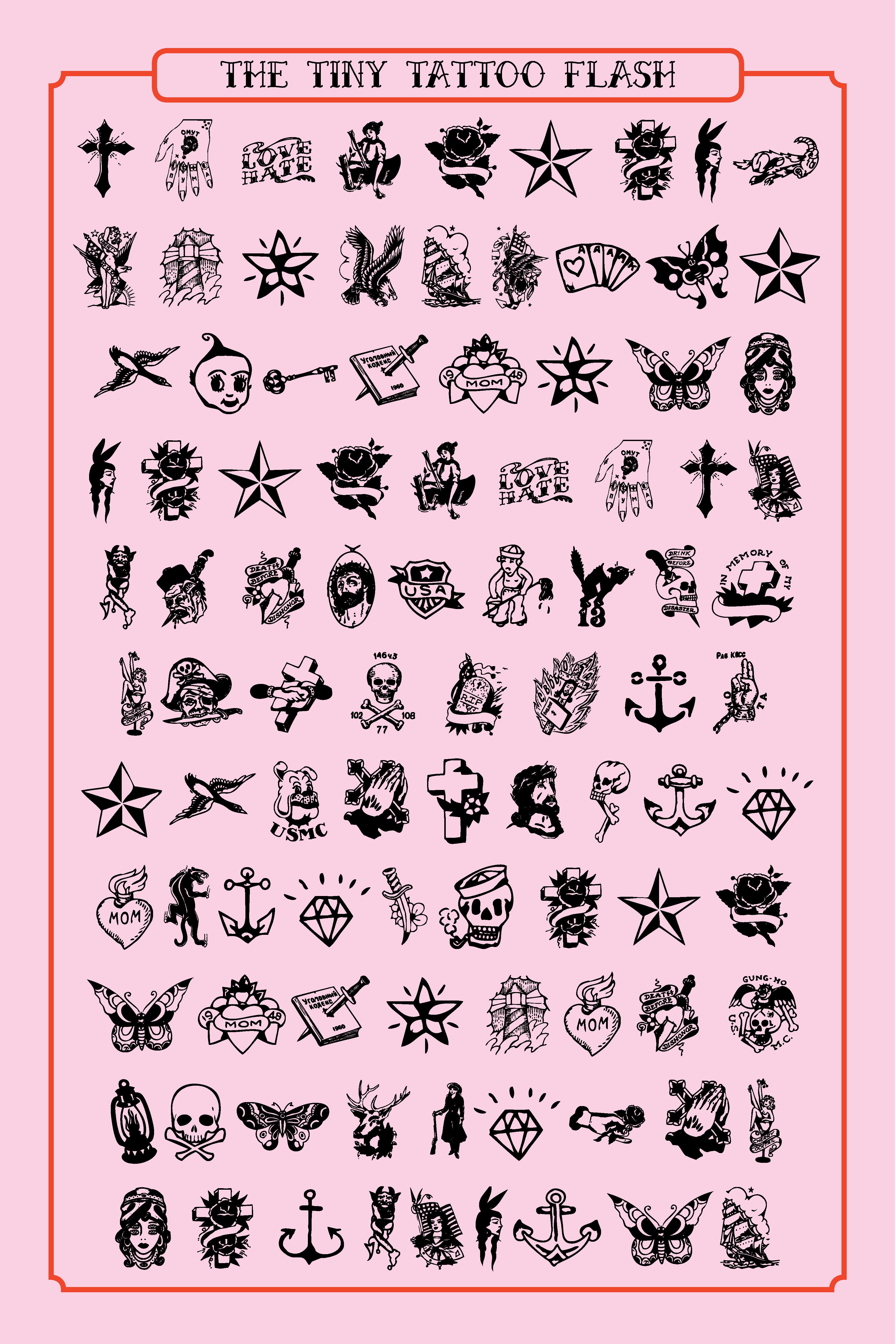 The Tiny Tattoo Flash Sunday Saloon
