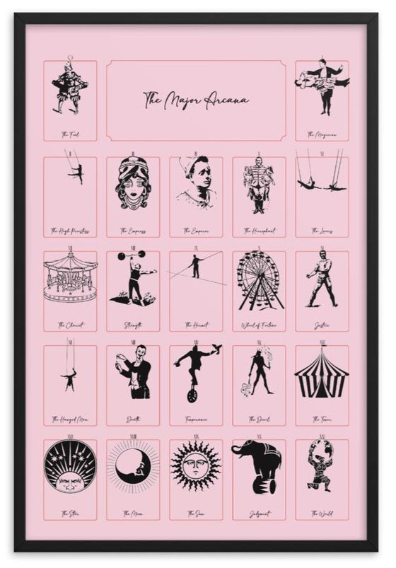 The Major Arcana - Framed